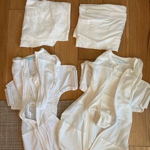 Happiest Baby Snoo bundle of sheets and small sleep sacks